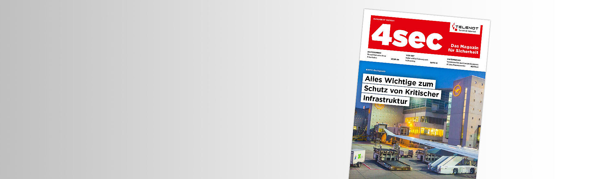 Titel der Kundenmagazin 4sec